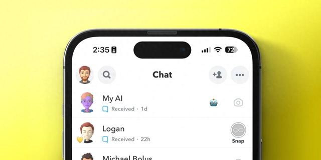 Snapchat 聊天文件存储功能即将收费，免费用户仅有 5GB 空间