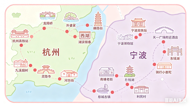 被问爆了！五一反向小众的“杭甬双城记”，不挤人海只享惬意！