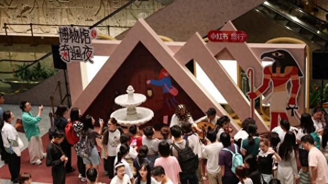 化古埃及妆、通关“六神试炼”，上博小红书合办“博物馆奇遇夜”