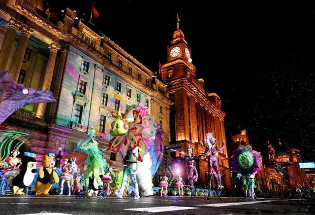 第36届上海旅游节大巡游活动拉开帷幕，陈吉宁龚正参加启动活动