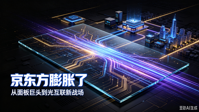 京东方膨胀了！不止做面板，更是要拿下AI算力光互联新战场