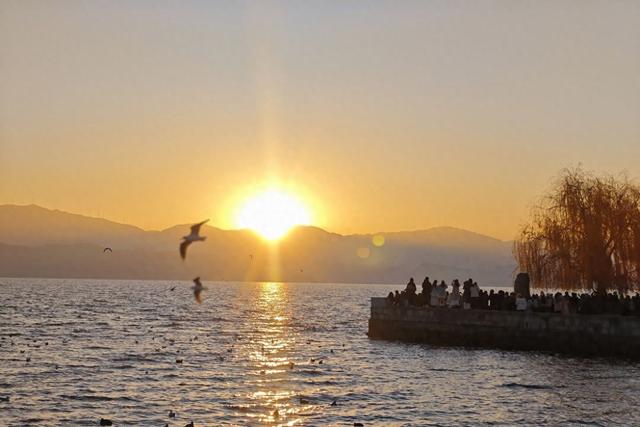 看日出、追红嘴鸥、拍婚纱……总要去一次大理龙龛码头吧！