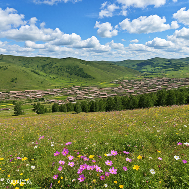 我家在黑龙江一个偏僻的小山村：