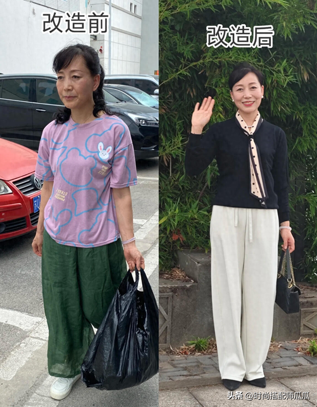 女人一旦过了40岁，尽量少穿T恤，太廉价！换成这3种夏衫更时髦