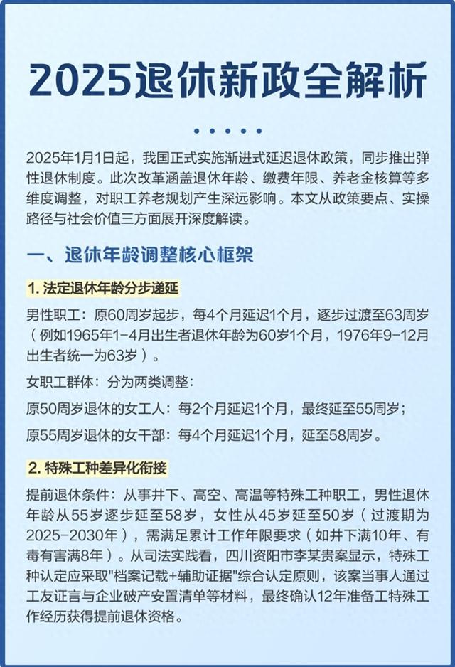 中央定调，退休新政实施，1970年后出生缴够15年还有可能退休吗？