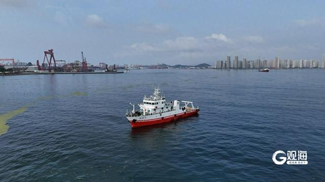 “创新二”号科考船从青岛出发！执行黄海冷水团夏季演变过程调查