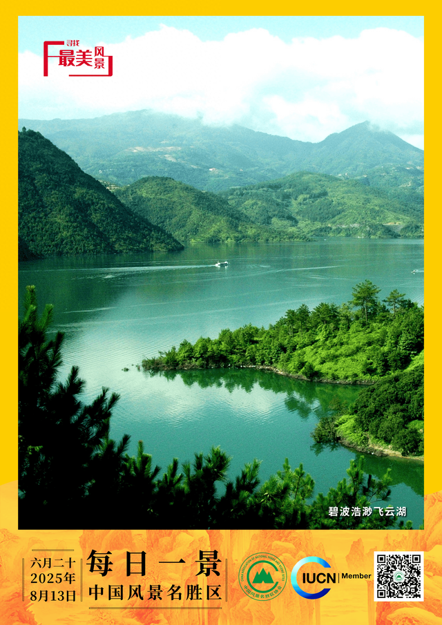每日一景 | 碧波浩渺飞云湖