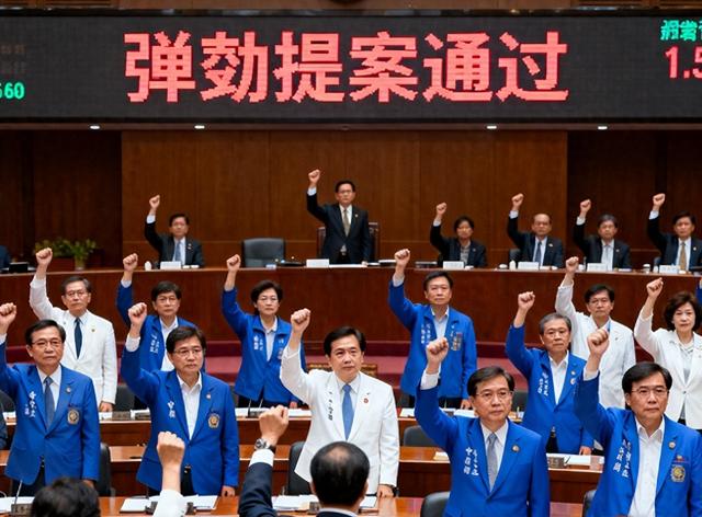 60：51！韩国瑜落锤	，弹劾赖清德提案通过，郑丽文有个担忧或成真