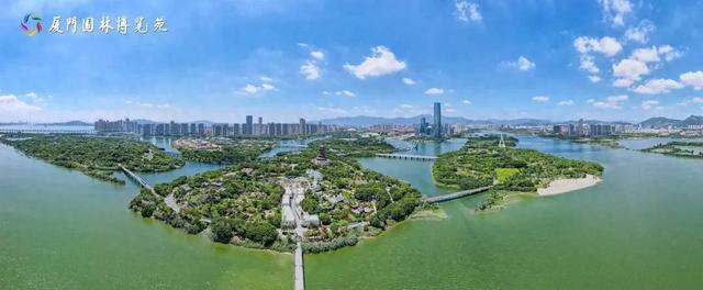 水帘飞泻、喷泉奏乐！厦门清凉“水上秘境”，周末走起→