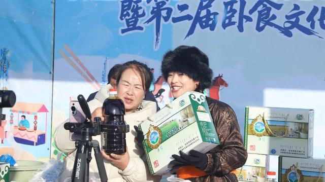冬季那达慕网红书记齐上阵 线上助力草原特产圈粉无数