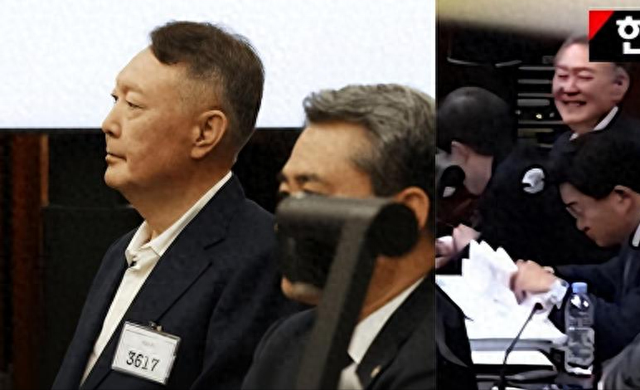 满头白发的尹锡悦，听到被判死刑通知，当场微笑后立即东张西望