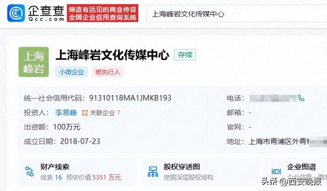 4990万元！李易峰被强制执行