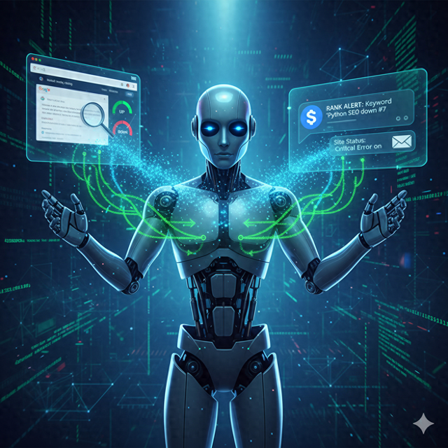 python快速排名seo（SEO时代的秘密武器用Python和AI实现实时监控）