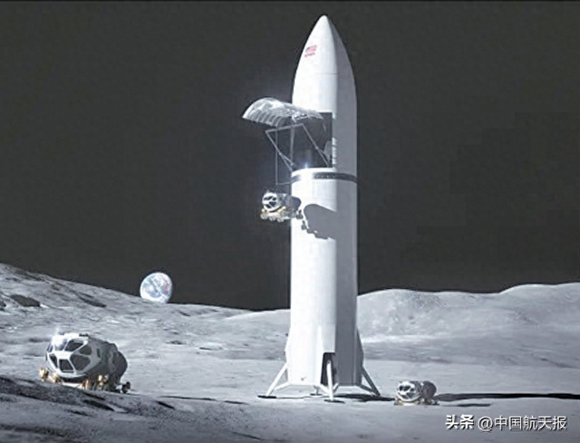 “星舰”登月恐推迟，美国有啥新招？
