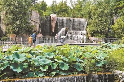 温榆河公园打造四季有花全时景区