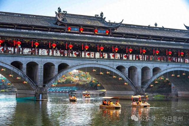 热闹、喜庆！崇州三大古镇年味儿拉满