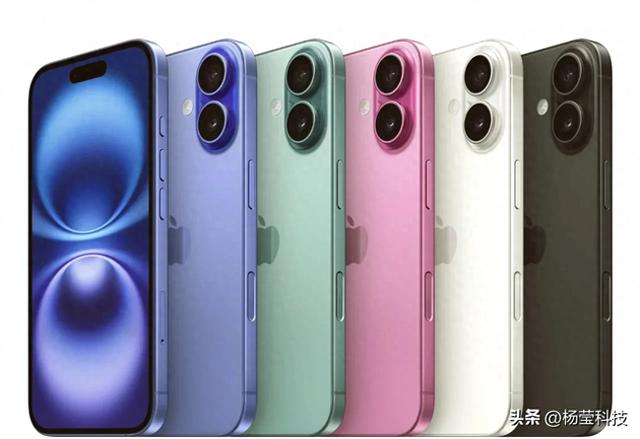iPhone 16基础版五大配色大赏，谁才是颜值天花板？
