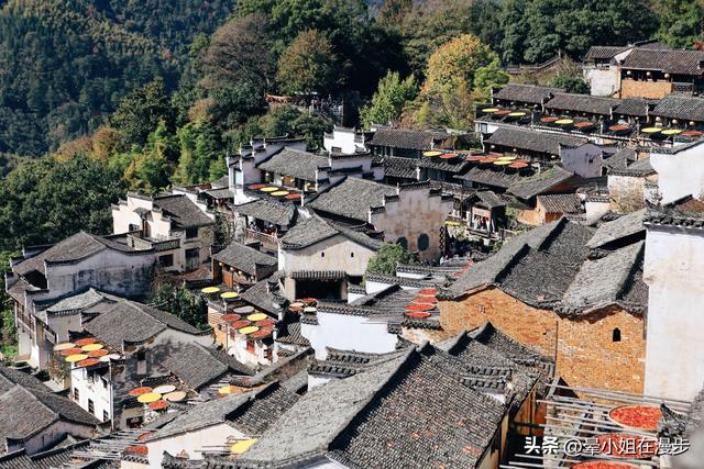 秋色浓、叠彩韵、檐下晒秋图，这可能是国内最美的秋天