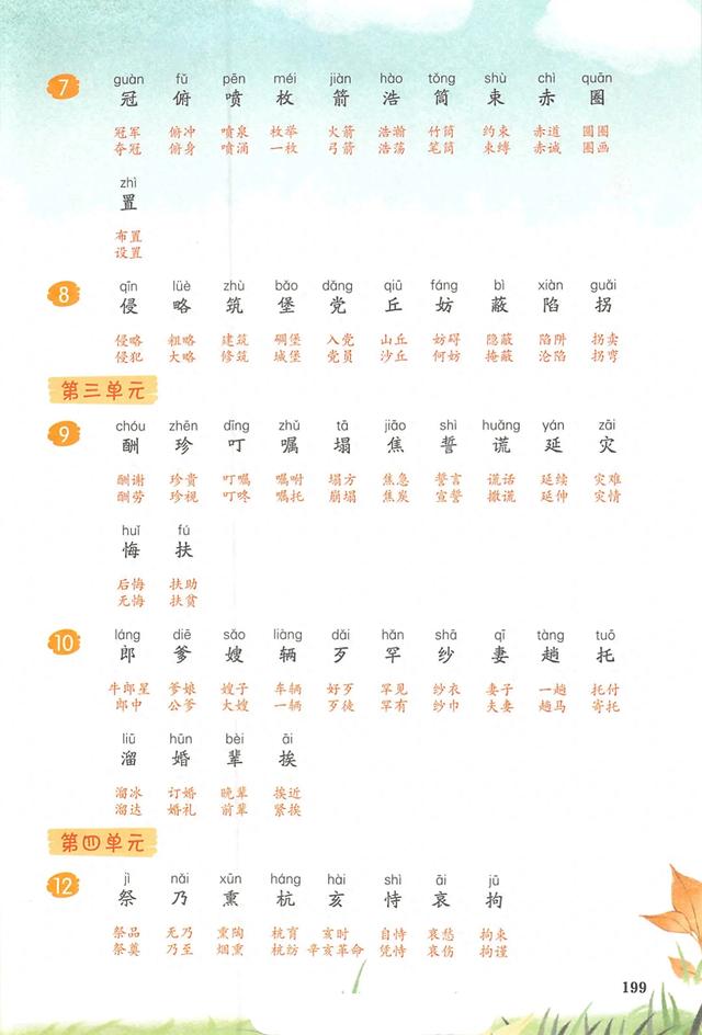 确保及近义词的含义（五年级上册语文课后生字组词 25秋生字词专项二）