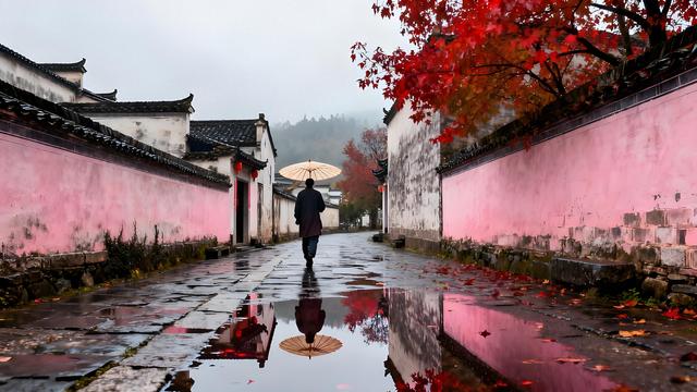 南湖秋雾映徽韵，古村岁稔醉秋光 —— 安徽黄山宏村赏秋手记