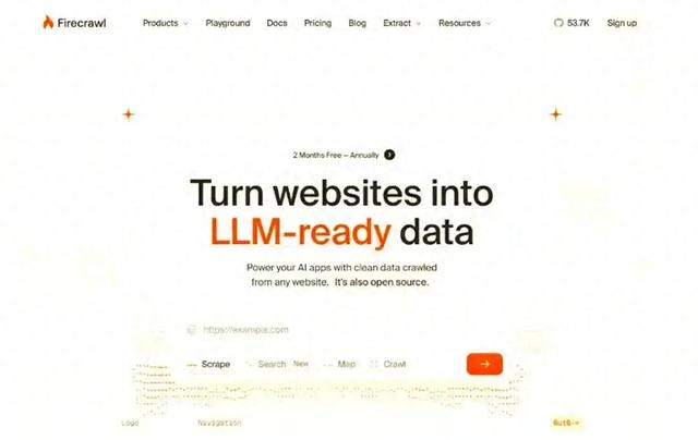 洗照片的网站建设（国产github星标超84K智能网页数据获取神器来袭firecrawl）