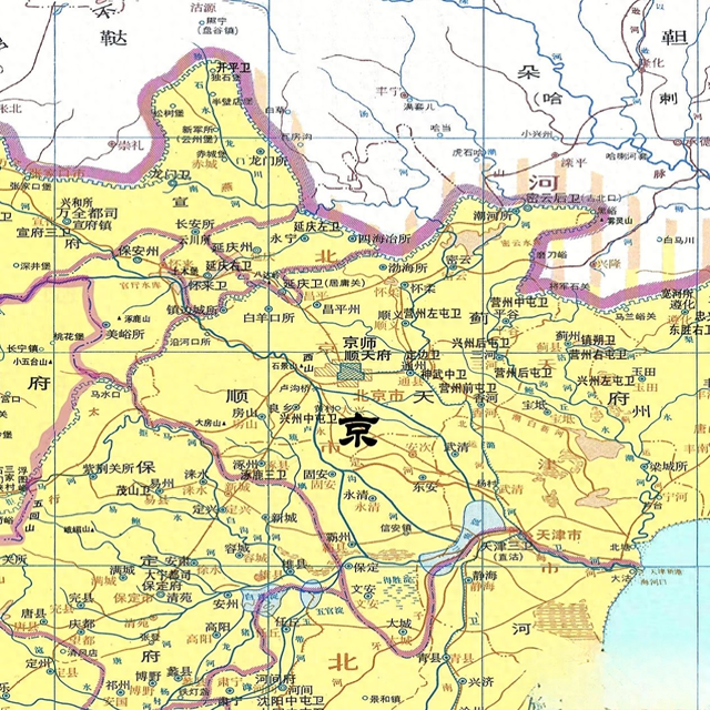 明朝的首都放在北京	，会不会离边境太近了？