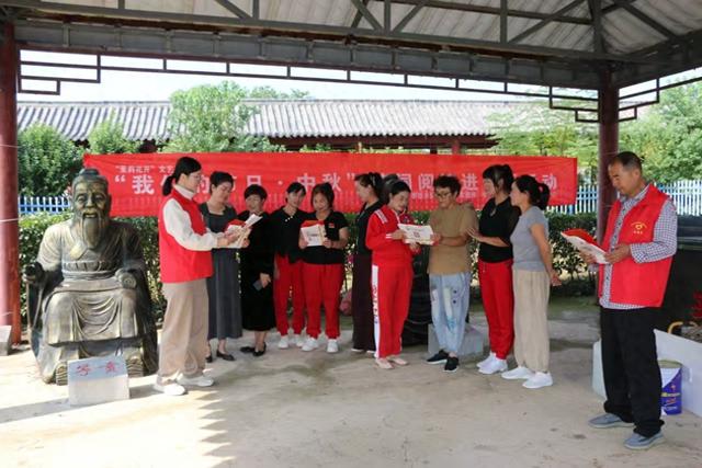 当千年诗意邂逅山水胜景 李埝乡中秋诗词阅读活动点亮景区文化魅力