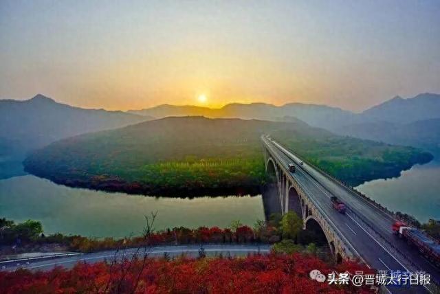 晋城“太极湖”，美翻了！