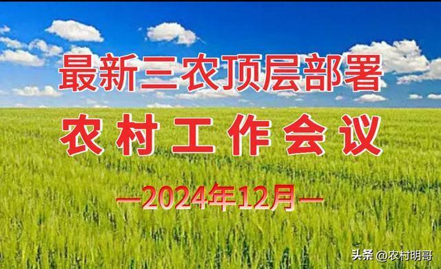 落实中央精神，锚定人口变化	，把准农村发展方向