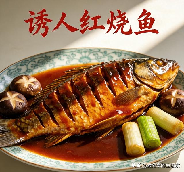 红烧鱼：熬出一锅家的暖香米饭杀手！这锅红烧鱼我能连炫三碗饭