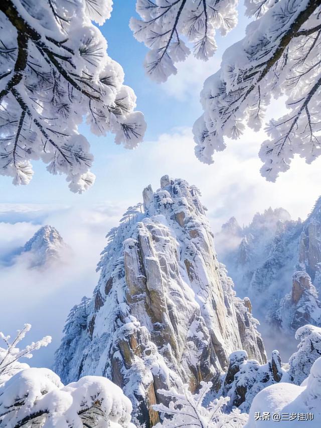 《冬日黄山：赏五绝奇景，品浪漫日出日落》