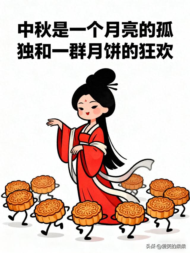 适合中秋节发的搞笑文案