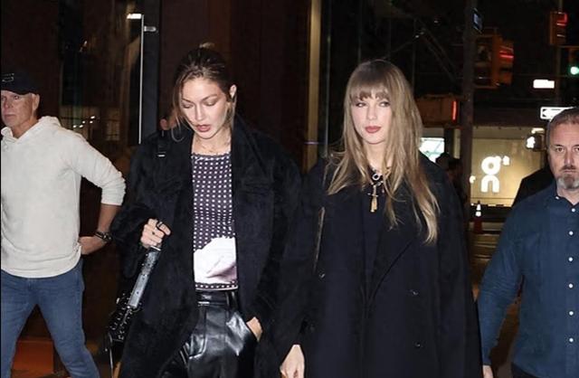 未婚夫前任多次网上挑衅，泰勒秀巨钻Gigi护航，一个举动赢得漂亮