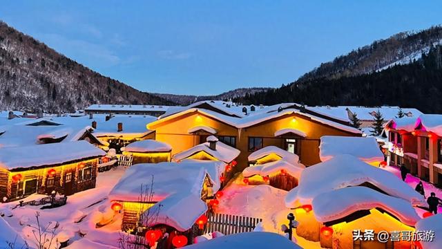 牡丹江市雪韵大街：点亮北境的梦幻长廊