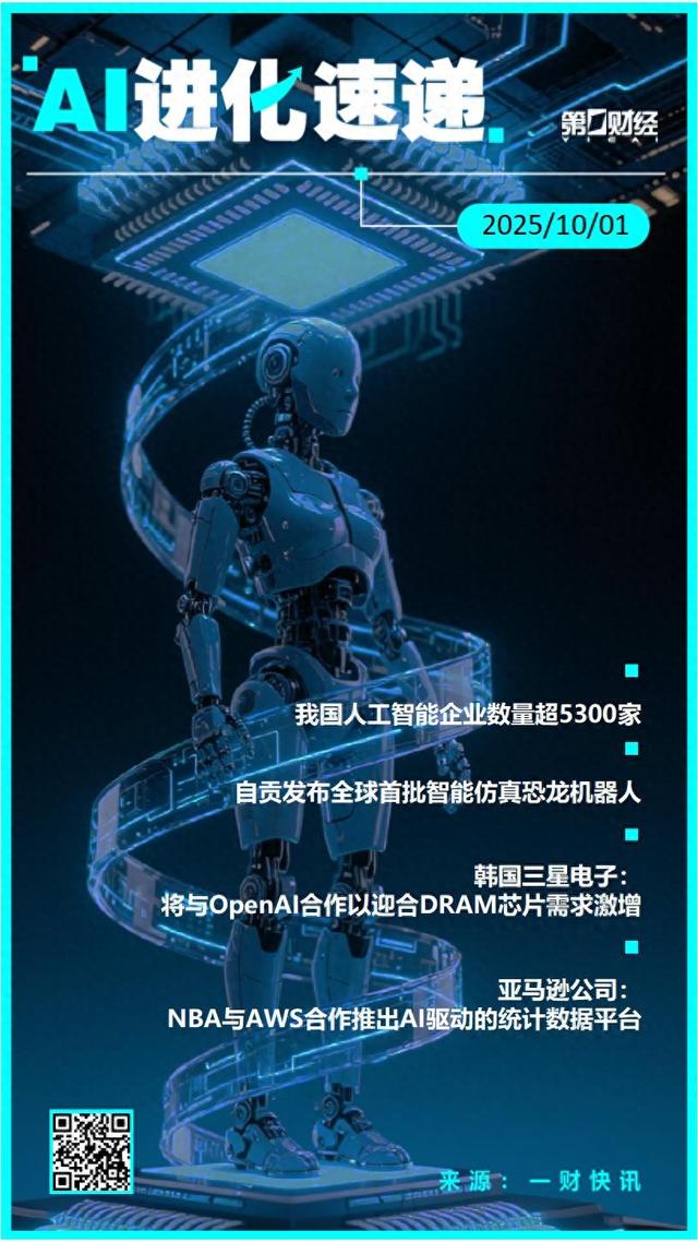 AI进化速递丨我国人工智能企业数量超5300家