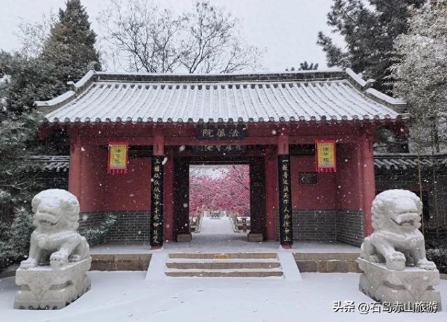 大雪至,雪落赤山!这份冬日禅意与山海盛景请查收