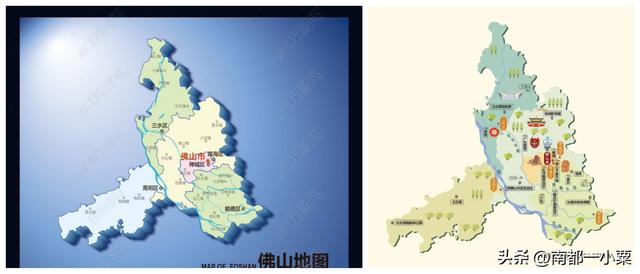 广东佛山及其四大古镇