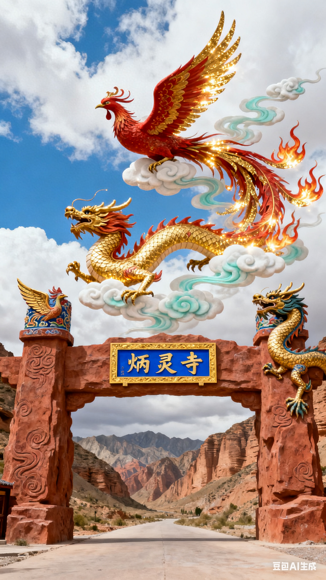 无双道龙赵小荣游记《 一笔祥龙行天下 》（八十一）炳灵寺