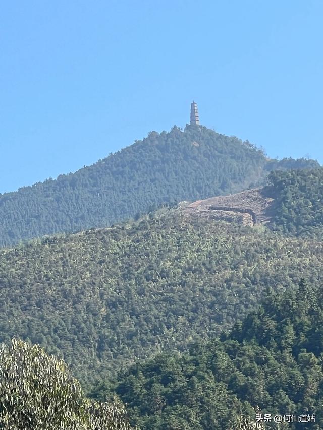 蓝山童峰塔