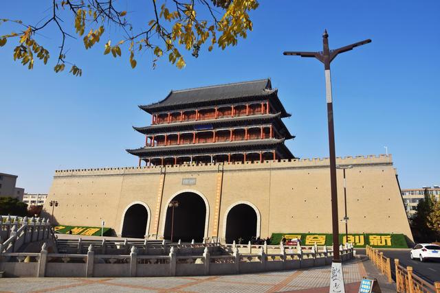 组图丨武威南城门之初冬清韵