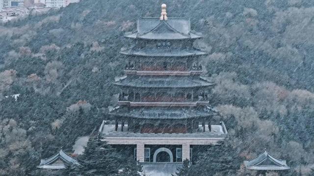 威海的冬日浪漫，从一场雪开始