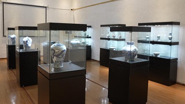 成都鹤鸣山添新馆 山水之间赏瓷韵