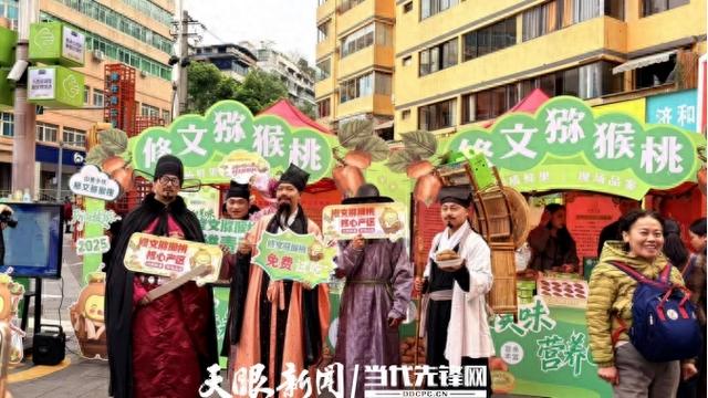 修文猕猴桃鲜甜滋味满溢贵阳