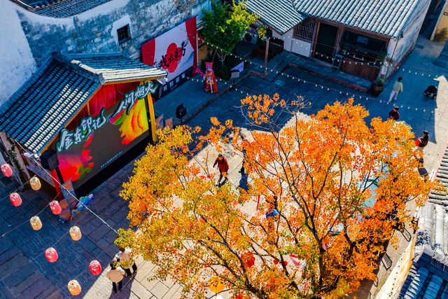 视觉丨冬日古街品婺韵