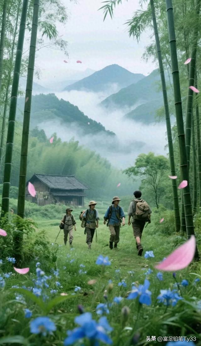 竹林深处，徒步探秘，遇见自然之美！