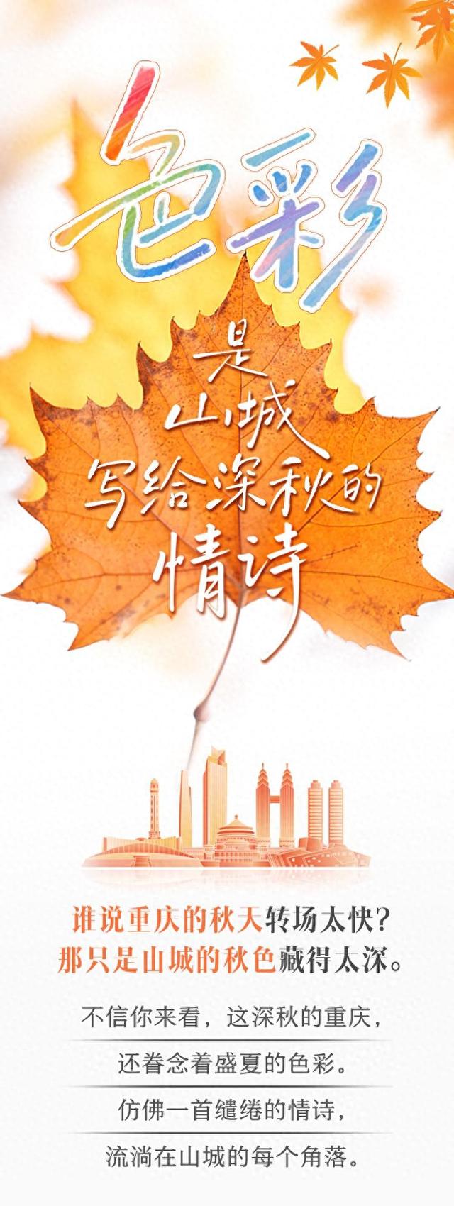 图说丨色彩 是山城写给深秋的情诗