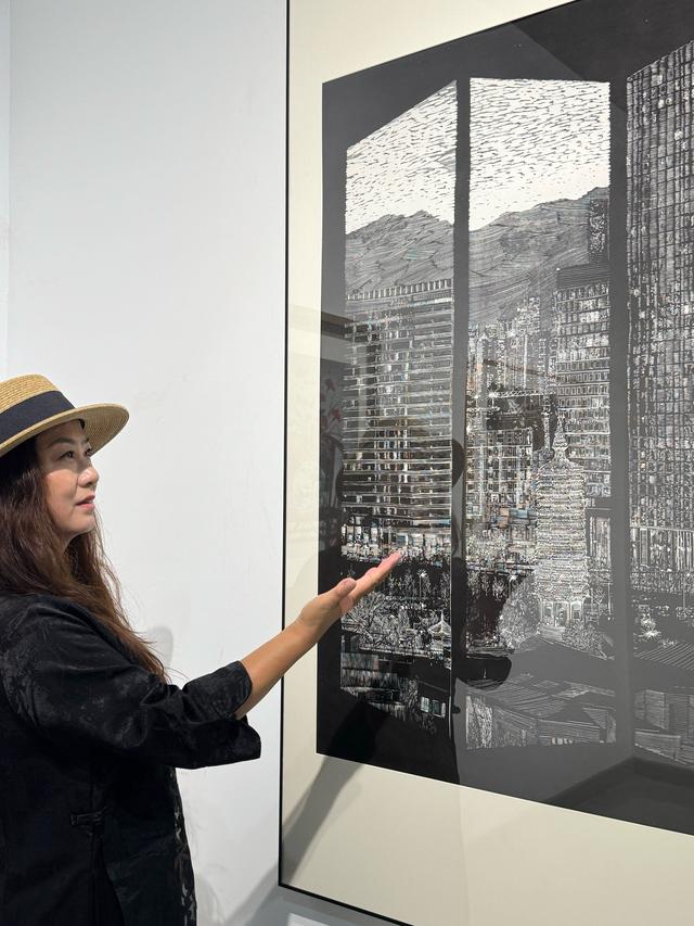 观展｜当宋庄传统版画匠人邂逅人工智能技术
