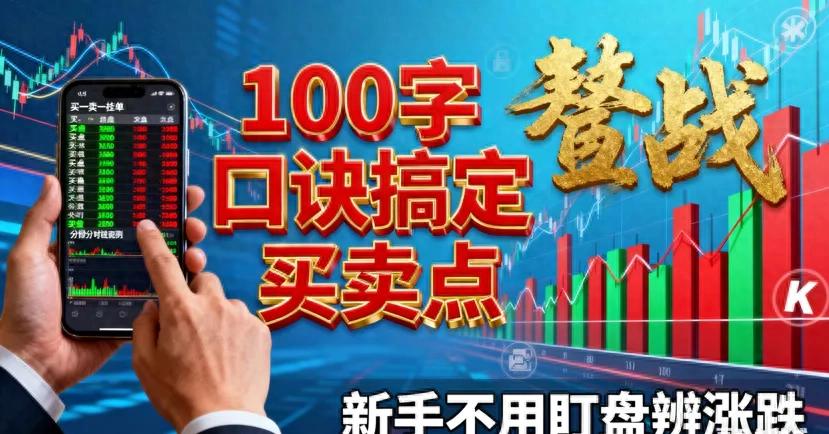 盘口口诀实战技巧_怎样学会看股票涨跌图_炒股新手必学口诀