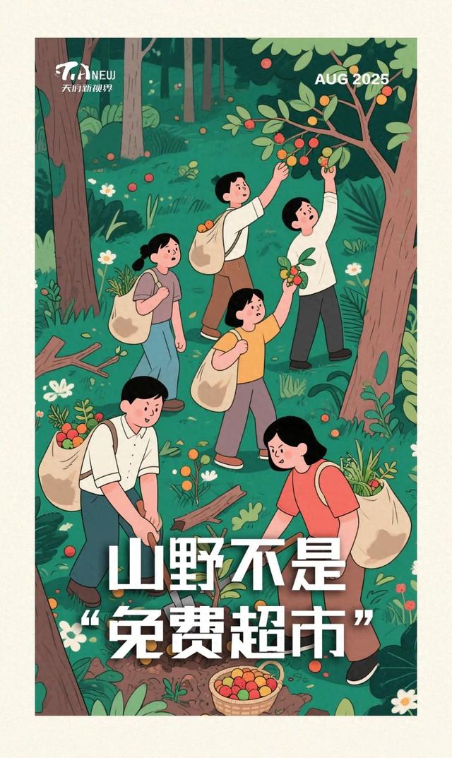 山野不是“免费超市”