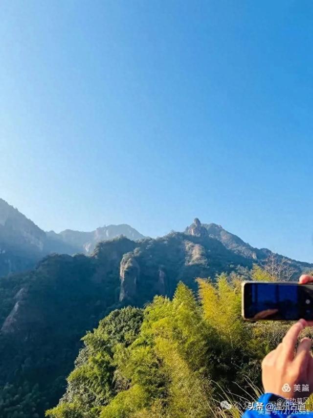秋高气爽徒步季!温州这处有“小九华山”之称的奇秀山峰等你走起